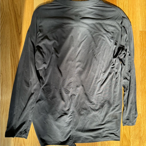 Lululemon cinch long sleeve cupro black size 6 - Picture 4 of 5